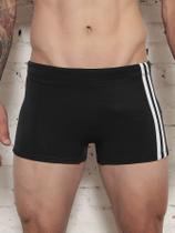 Sunga Boxer Masculina Poliamida linha Premium Preta Verão