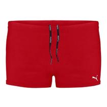 Sunga boxer masculina puma shorts proteção uv praia piscina