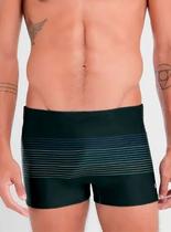 Sunga Boxer Mash 300.128 Masculina Listras FPS 50 Poliéster T. P/GG