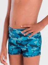 Sunga Boxer Mash 310.88 Infantil Estampa Tubarões FPS 50 Poliéster T. P/GG Sunga Boxer Mash 310.88 Infantil Estampa Tubarões FPS 50 Poliéster T. P/GG