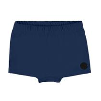 Sunga Boxer Menino BGR em Malha Splash Proteção UV 50+ Azul