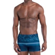 Sunga Boxer Plus Size Estampada Mash Secagem Rápida Larga