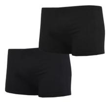 Sunga boxer roupa de banho 36 ao 52 verão boxe forrada Preta box Adulto Juvenil com ajuste