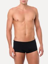 Sunga Calvin Klein Swimwear Trunk Vertical Logo Preta Sunga Calvin Klein Swimwear Trunk Vertical Logo Preta