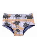 Sunga Cavada Masculina Estampada Cor Sortida Tecido Premium Moda Praia com Estilo e Liberdade