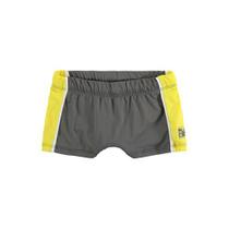 Sunga Cinza e Amarelo Luc.Boo Sunga Cinza e Amarelo Luc.Boo