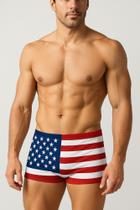 Sunga com a bandeira dos Estados Unidos Sunga com a bandeira dos Estados Unidos