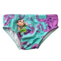 Sunga de Natação Infantil Cebolinha Turma da Mônica