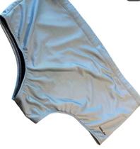 Sunga de Praia Lisa Cinza, Tamanho G