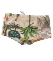 Sunga Estampada Infantil Boxer - Sol e Água