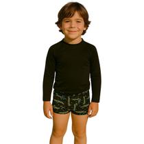 Sunga Infantil Bento Da Caiman Preto Verão Sunga Infantil Bento Da Caiman Preto Verão