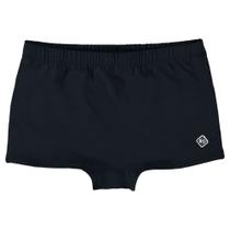 Sunga Infantil BGR em Malha Splash na cor Preta