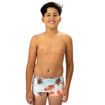 Sunga Infantil Boxer Por do Sol Cecí Moda Praia