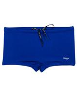 Sunga Infantil Juvenil Boxer Lisa Estampada Menino Proteção Solar Uv Logo Lateral Moda Praia Natação