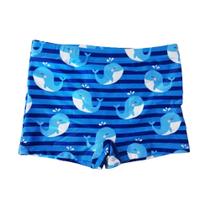 Sunga Infantil Listrada Azul Baleia 4 Anos - Basic +