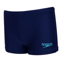 Sunga Infantil Masculina Speedo Boxer Solid Marinho - 019563