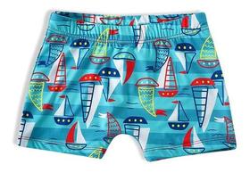 Sunga Infantil Menino Barcos Praia Verão Piscina Uv Tip Top Sunga Infantil Menino Barcos Praia Verão Piscina Uv Tip Top