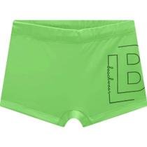Sunga Infantil Menino em Malha UV Dry com Proteção UV 50+ Verde - Luc.boo