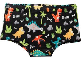 Sunga Infantil Menino Surf Dinossauro Praia Verão Piscina Uv