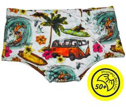Sunga Infantil Menino Surf Perua Praia Verão Piscina Prot Uv