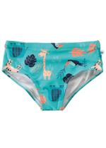 Sunga Infantil Slip Malwee Verão Verde Animals