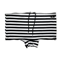Sunga masculina adulto tradicional listra preto e branco Sunga masculina adulto tradicional listra preto e branco