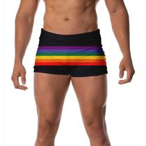 Sunga Masculina Pride Sport Lançamento Arco-Íris Verão Box - W2 STORE