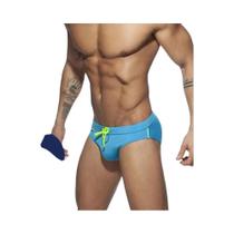 Sunga Masculina Sexy Push-up Arco-Íris Para Natação, Surf E Praia