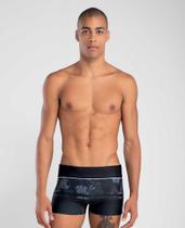 Sunga Mash 300.112 Boxer Estampada Folhagem Listra Sunga Mash 300.112 Boxer Estampada Folhagem Listra