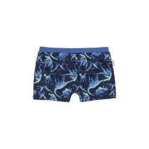 Sunga Menino Alakazoo em Poliéster Estampada Marinho UV50+