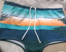 Sunga Modelo Boxer Short Adulto Moda Praia Sunga Modelo Boxer Short Adulto Moda Praia