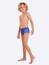 Sunga Monstrinhos Azul Kids Tip Top Sunga Monstrinhos Azul Kids Tip Top