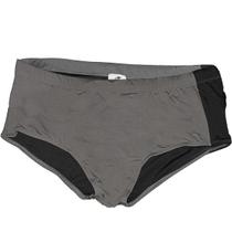 Sunga Mormaii Slip Cinza Side Panel Preta