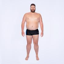Sunga Plus Comfort Speedo+ - PRETO/CELESTE G+ Sunga Plus Comfort Speedo+ - PRETO/CELESTE G+