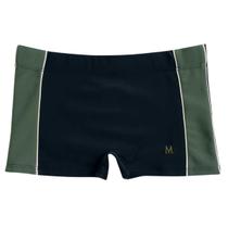 Sunga Praia Boxer Box Infantil Mash Com Recorte Poliamida