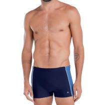 Sunga Praia Boxer Box Lisa Mash Slim Não Aperta Microfibra