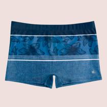 Sunga Praia Boxer Mash Estampada Masculina com Proteção UV+ Sunga Praia Boxer Mash Estampada Masculina com Proteção UV+