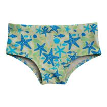 Sunga Praia Infantil Slip Mash Laterais Largas Estampada