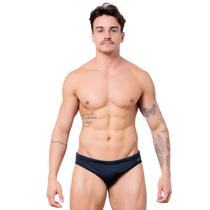 Sunga Preta Cavada - J Wilas Beachwear Sunga Preta Cavada - J Wilas Beachwear