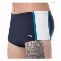 Sunga Rainha Open Masculina - Marinho+Branco