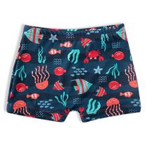 Sunga Short Praia Infantil Peixinho Tip Top Proteção Uv50+