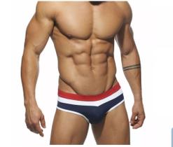 Sunga slip recortada varias cores