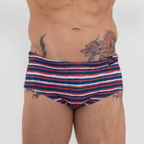 Sunga Slip Slim Listrado Sunga Slip Slim Listrado