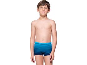 Sunga Speedo Infantil Boxer Waves Azul