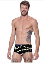 Sunga Speedo Standard Papillons Azul Bic Preto