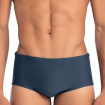 Sunga Sungão Lisa Slip Mash Básica Moda Praia Verão Adulto Masculina Com Vivo Lateral