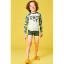 Sunga Verde Militar Beach Wear Luc.Boo