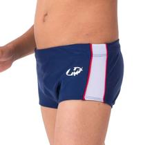 Sungão Infantil Xtra Life Detalhe e Viés Marinho-Br Natação Hammerhead