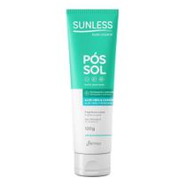 Sunless loção corporal pós sol com 120g