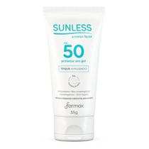 Sunless Protetor Facial Em Gel FPS 50 35g